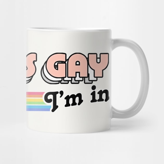 Sounds Gay, I'm In // Retro Style Original Design by DankFutura